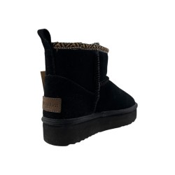 WALLABY PLATEAU BOOT BLACK WARM
