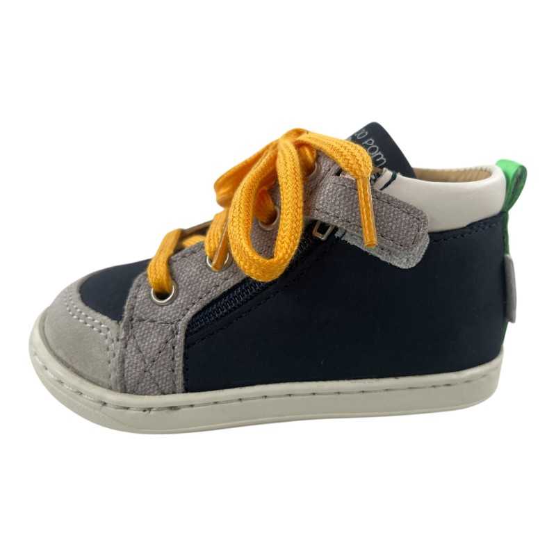 BOUBA BIZIP NAVY/GREY SHOOPOM