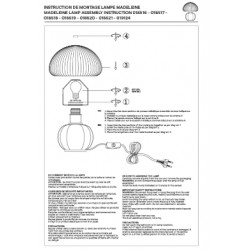 LAMPE MADELEINE MOKA