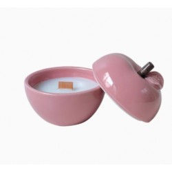 BOUGIE POM'GLOW ROSE